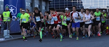 Rask 5 km løype på Fornebuløpet